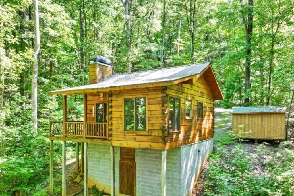 Open Studio Lodge At Little Rock Creek Cherry Log Bagian luar foto