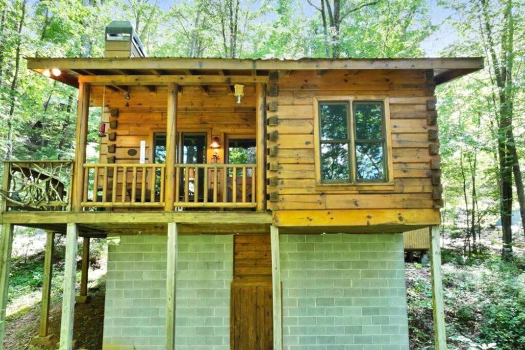 Open Studio Lodge At Little Rock Creek Cherry Log Bagian luar foto